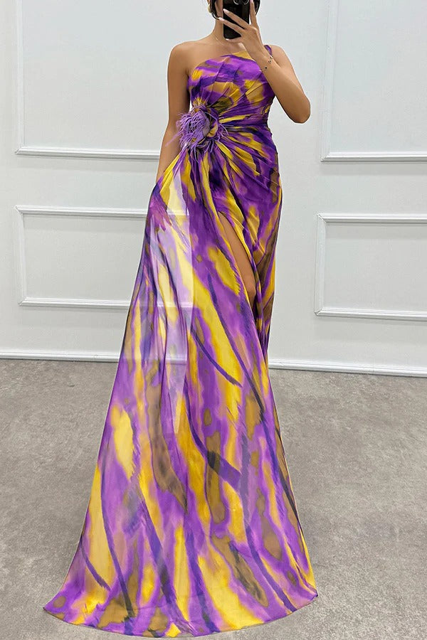 Agnetha | Vestido Maxi Vibrante