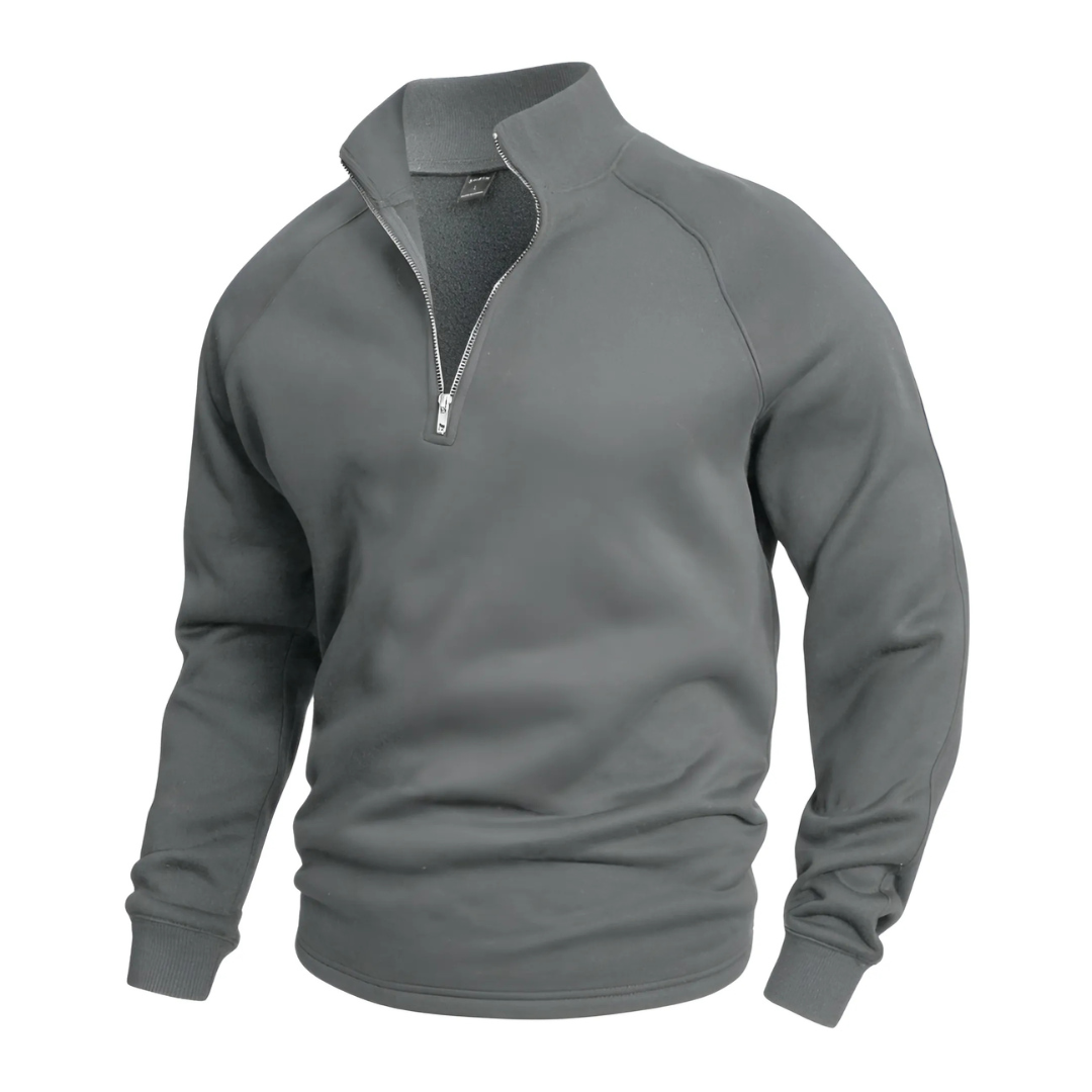 Salvador | Camisa de ocio con media cremallera