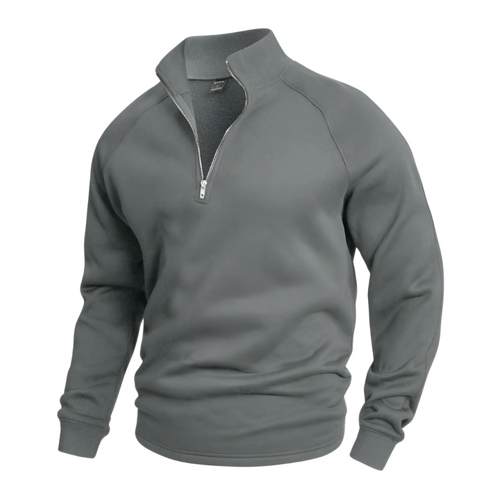 Salvador | Camisa de ocio con media cremallera