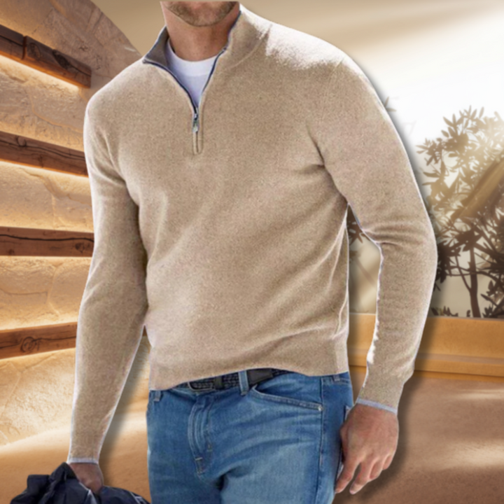 Fausto | Sudadera con cremallera