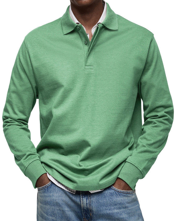 Alexandre | Polo de Mangas Largas Casual