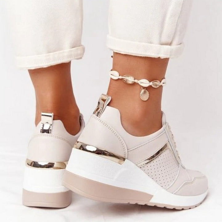 Lorelei | Deportivas de lujo con tacón de cuña