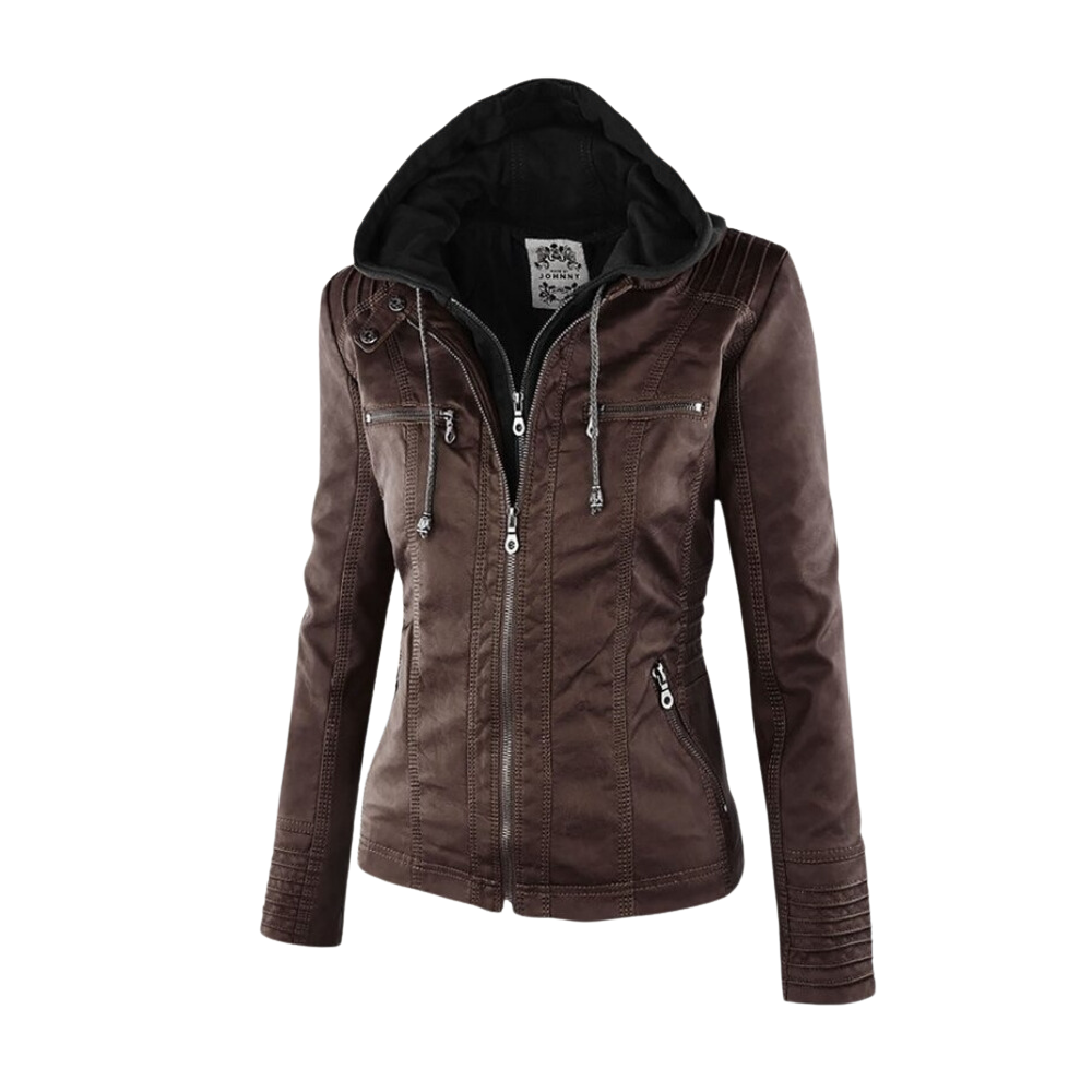 Zara | Chaqueta de cuero italiana
