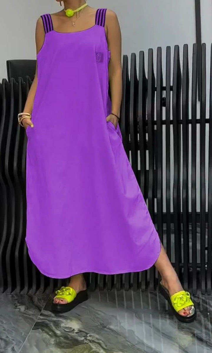 Leilani | Vestido de Tirantes para Hombros