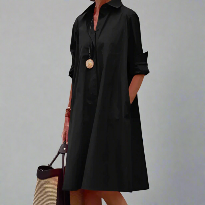 Sandrine |Vestido Polo Casual y Elegante