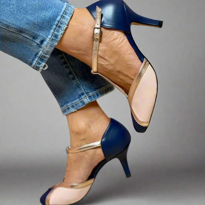 Brunhilde | Sandalias Elegantes con Tacón Cómodo