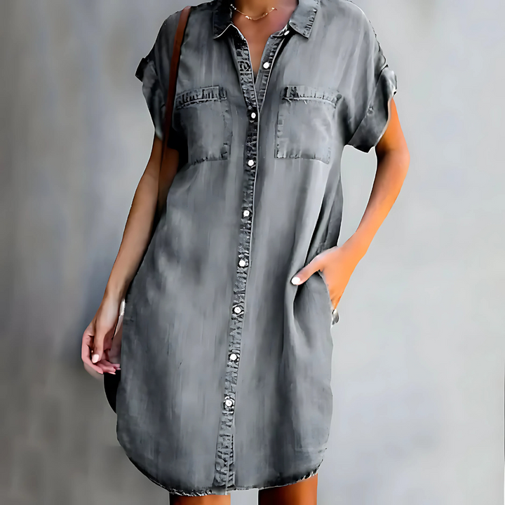 Adaline | Vestido de Verano con Diseño que Acentúa la Barriga