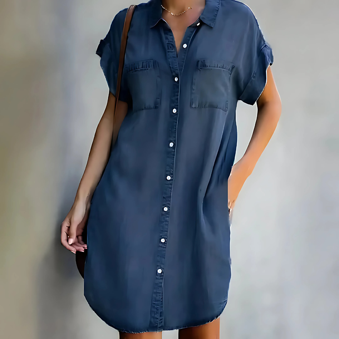 Adaline | Vestido de Verano con Diseño que Acentúa la Barriga
