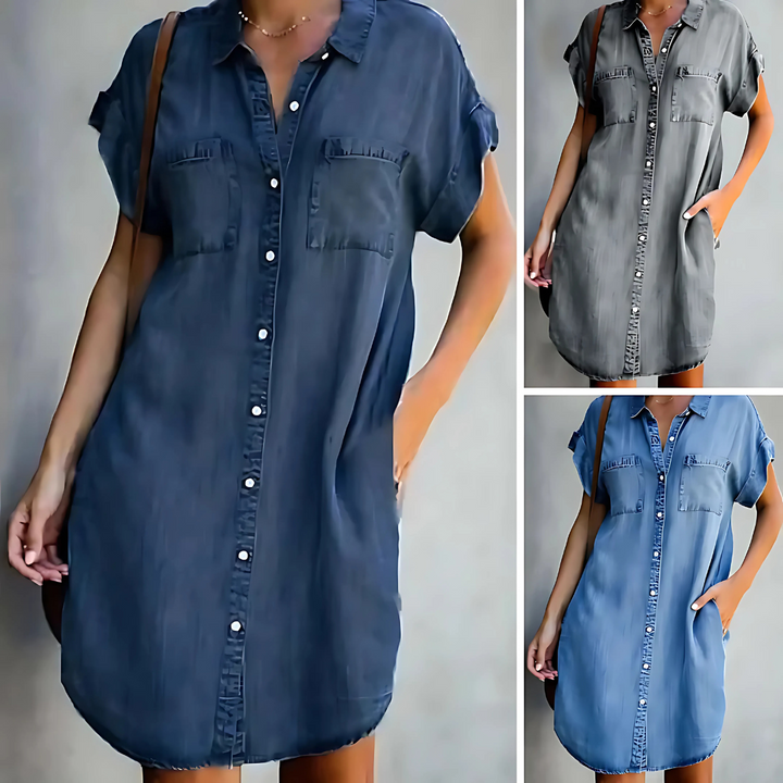 Adaline | Vestido de Verano con Diseño que Acentúa la Barriga