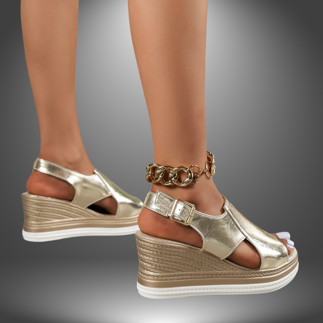 ARGENTO | ZAPATO ESTIVAL BRILLANTE