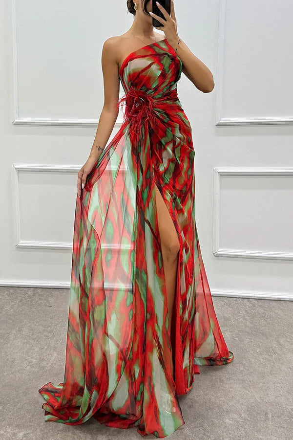 Agnetha | Vestido Maxi Vibrante