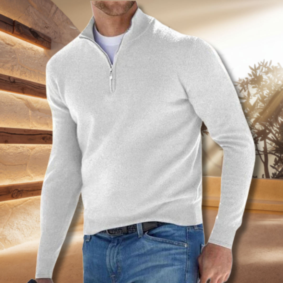 Fausto | Sudadera con cremallera