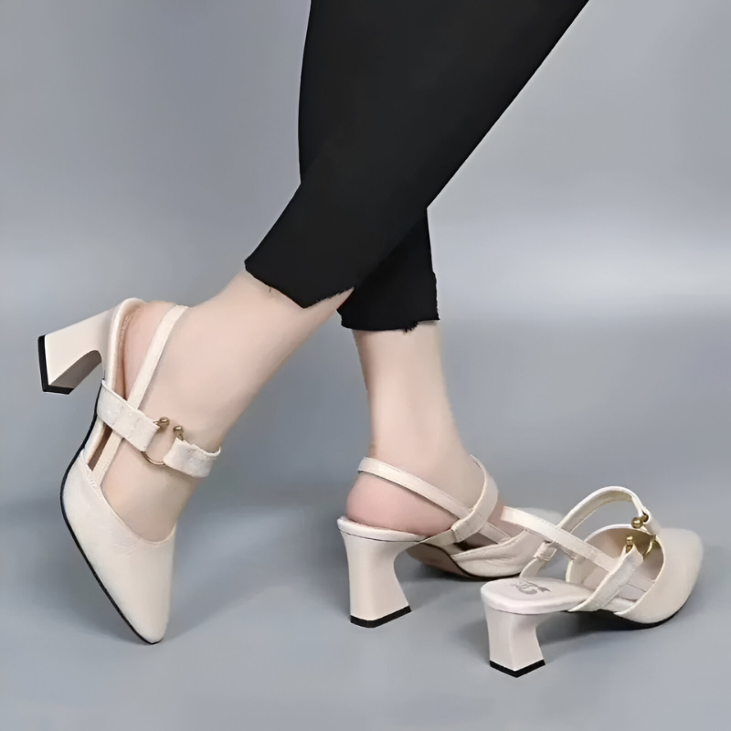 Maud | Elegantes Tacones Ortopédicos y Cómodos