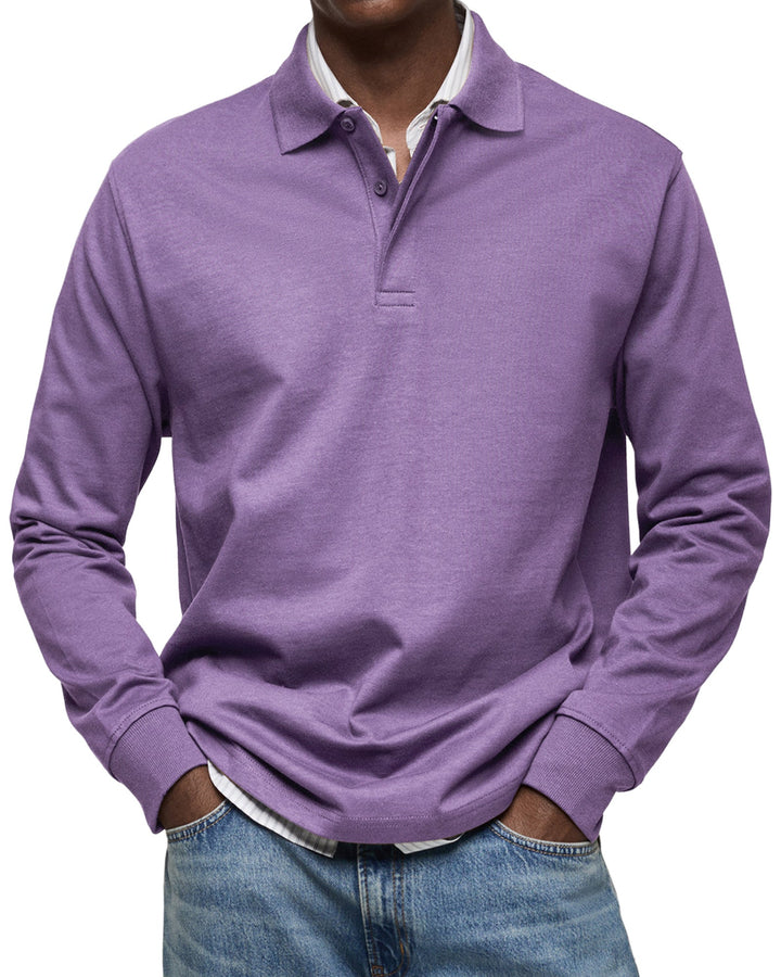 Alexandre | Polo de Mangas Largas Casual