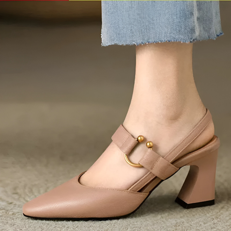 Maud | Elegantes Tacones Ortopédicos y Cómodos