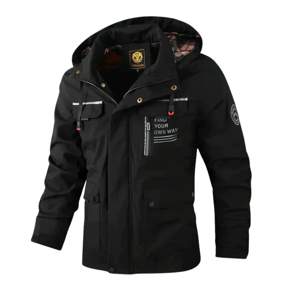 Arvid | Chaqueta outdoor cómoda, a prueba de viento y agua