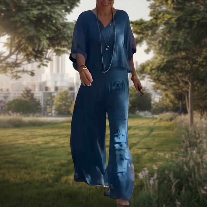 Jolia | Conjunto Bohemio Elegante de 2 Piezas con Ajuste Relajado
