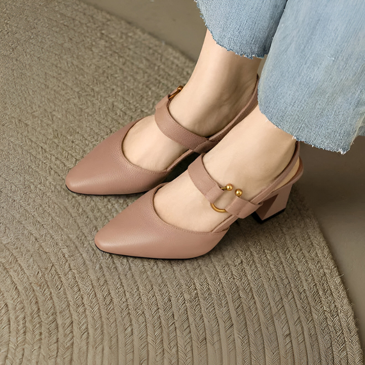 Maud | Elegantes Tacones Ortopédicos y Cómodos