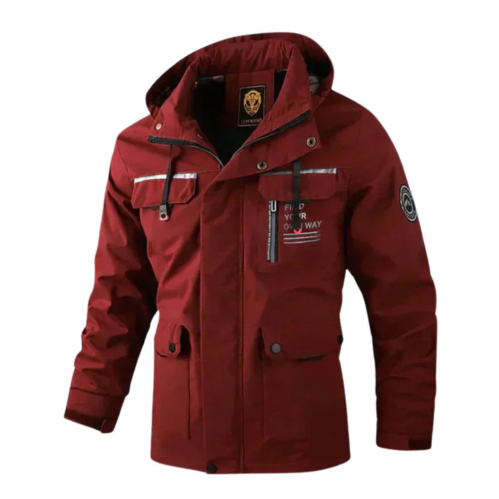 Arvid | Chaqueta outdoor cómoda, a prueba de viento y agua
