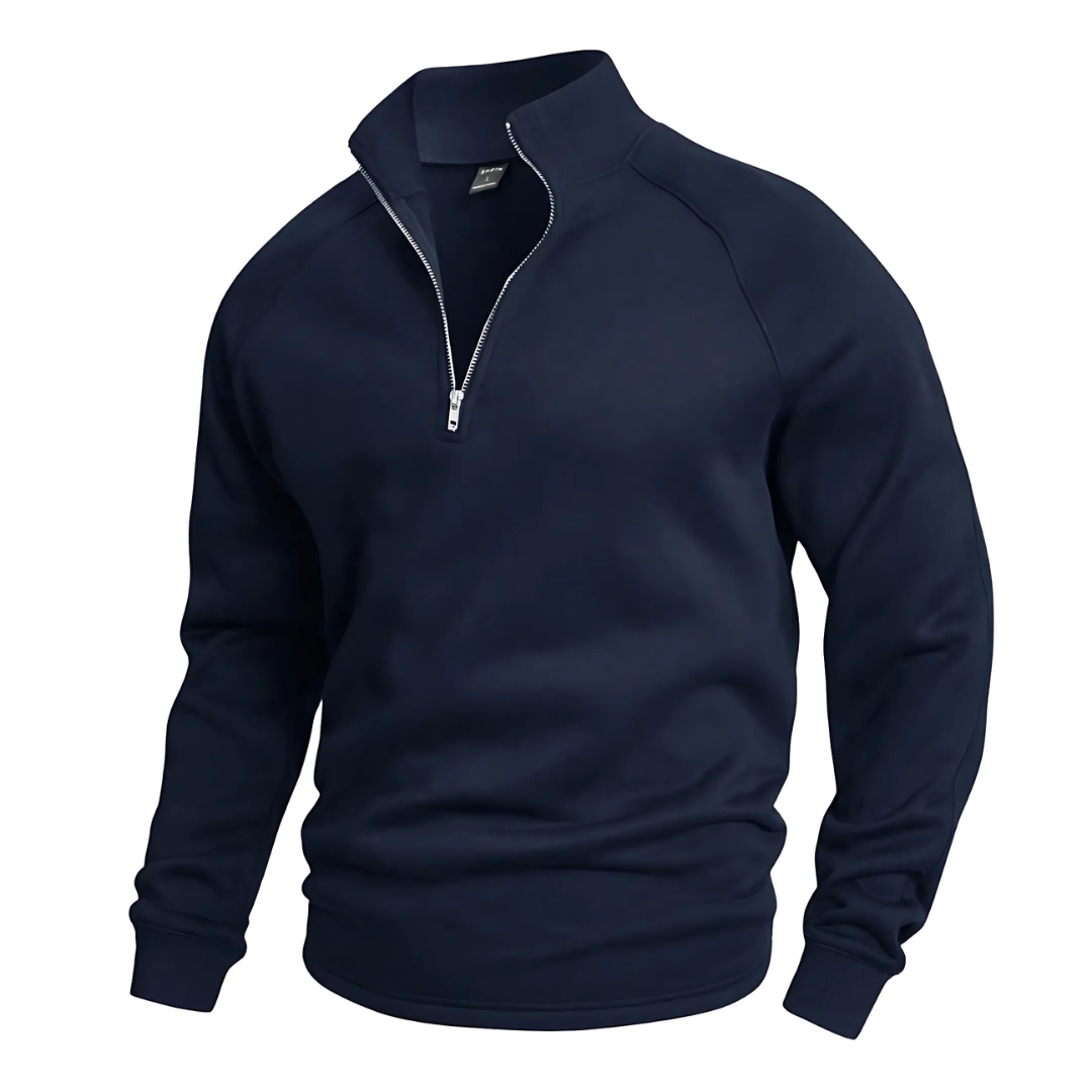 Salvador | Camisa de ocio con media cremallera