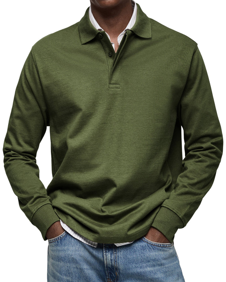 Alexandre | Polo de Mangas Largas Casual