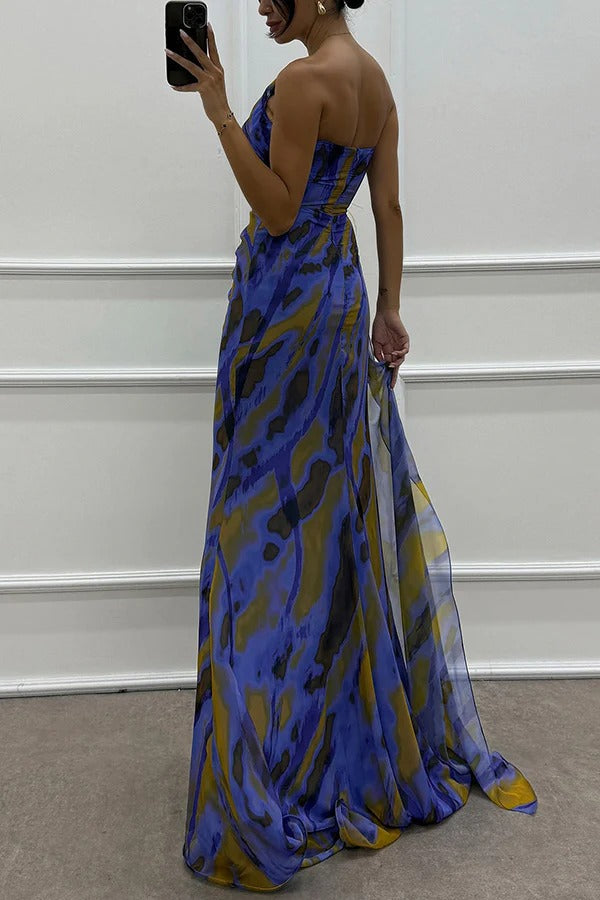 Agnetha | Vestido Maxi Vibrante