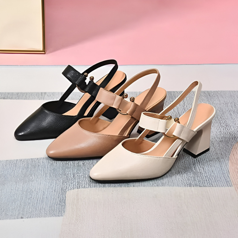 Maud | Elegantes Tacones Ortopédicos y Cómodos