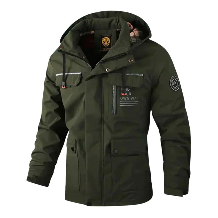 Arvid | Chaqueta outdoor cómoda, a prueba de viento y agua