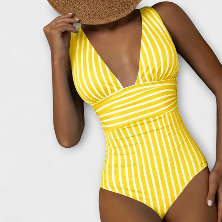 Aurora™ | Traje de baño de una pieza a rayas