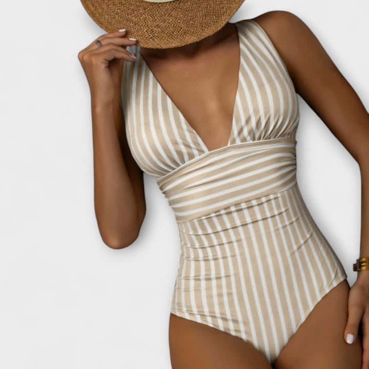 Aurora™ | Traje de baño de una pieza a rayas
