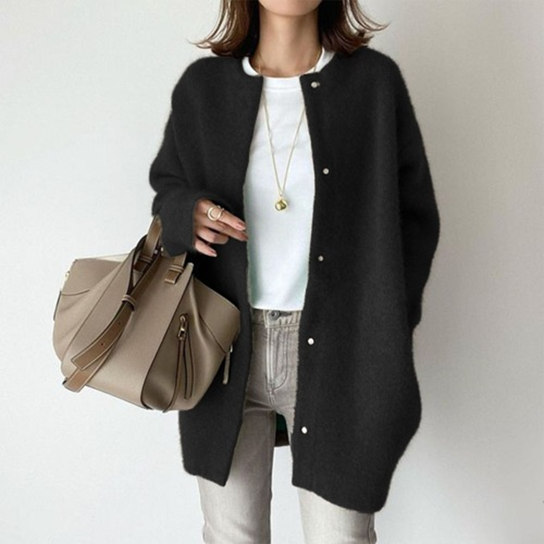 Ariadna | Elegante chaqueta de punto de cachemira