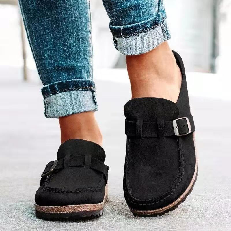 Evi | Zapatillas ortopédicas de madera elegantes