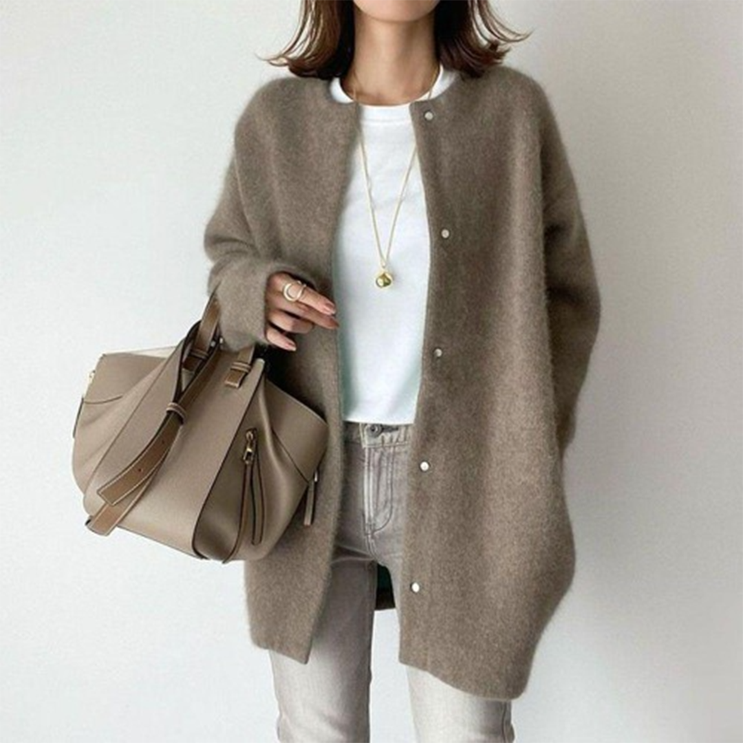 Ariadna | Elegante chaqueta de punto de cachemira