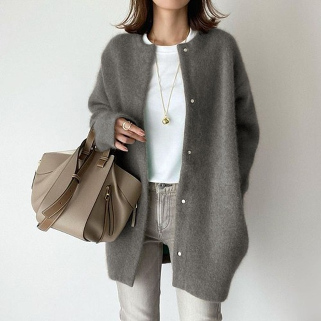 Ariadna | Elegante chaqueta de punto de cachemira