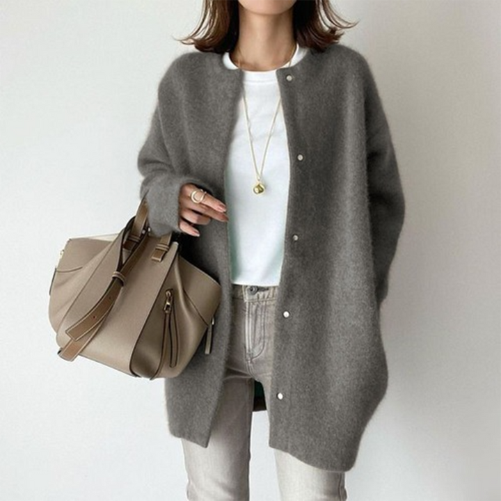 Ariadna | Elegante chaqueta de punto de cachemira