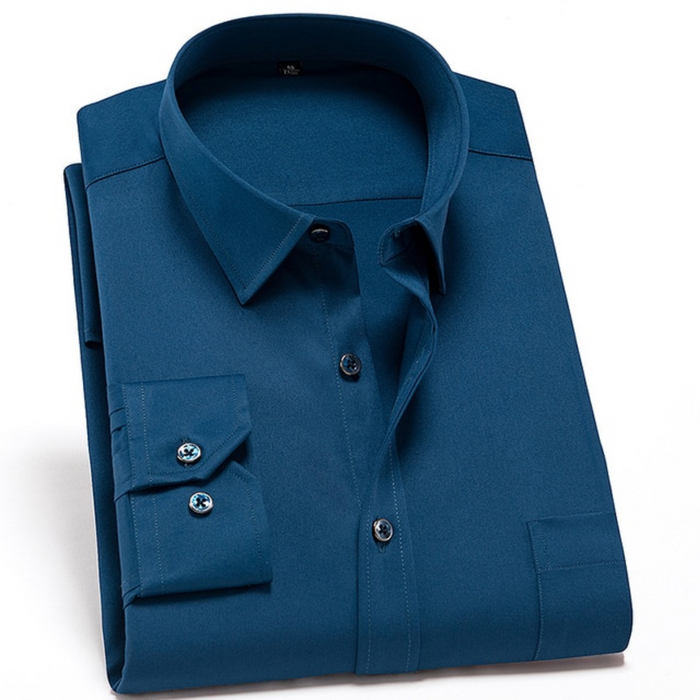 NovaFlex | Camisa de Hombre Elástica Antiedad