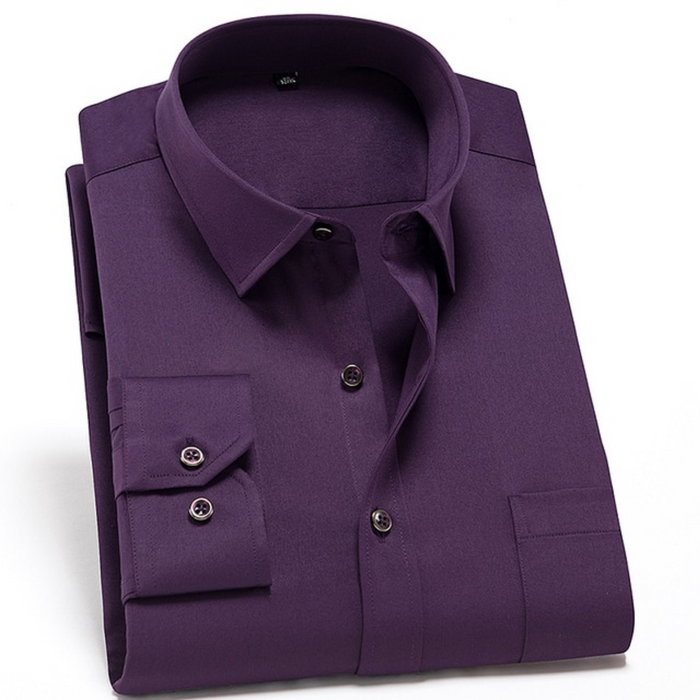 NovaFlex | Camisa de Hombre Elástica Antiedad