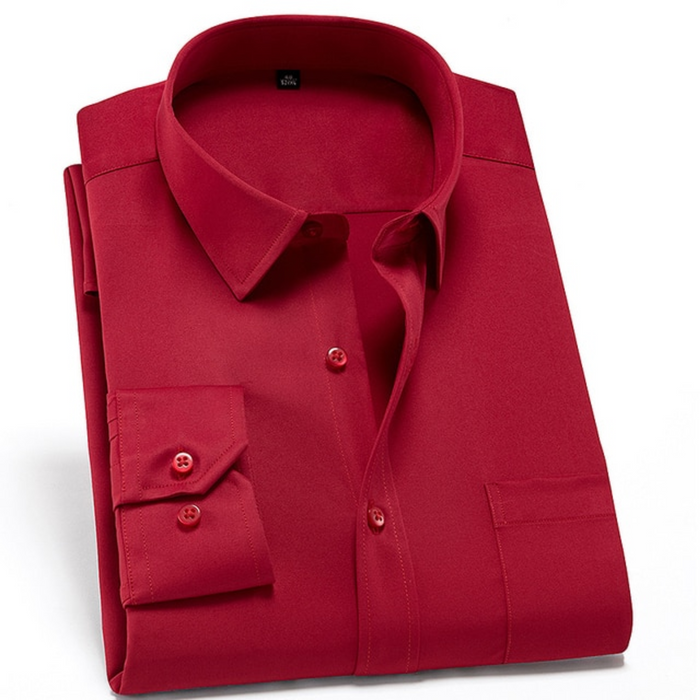 NovaFlex | Camisa de Hombre Elástica Antiedad