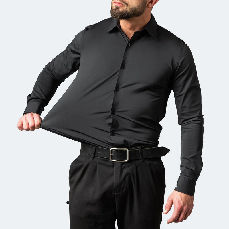 NovaFlex | Camisa de Hombre Elástica Antiedad