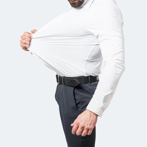 NovaFlex | Camisa de Hombre Elástica Antiedad