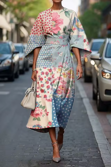 Moxlan | Vestido Elegante Floral