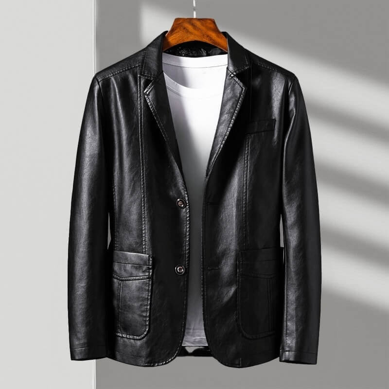 Antonio | Classic Chaqueta de piel de terciopelo
