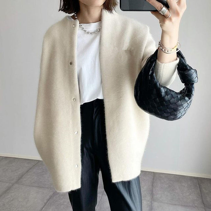 Ariadna | Elegante chaqueta de punto de cachemira