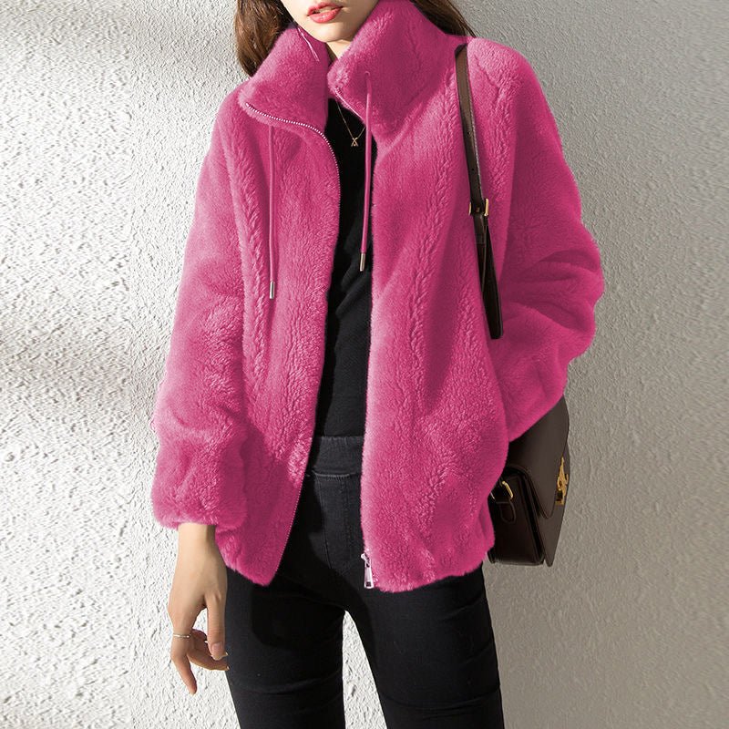 Verónica | Cálida chaqueta de forro polar reversible para mujeres