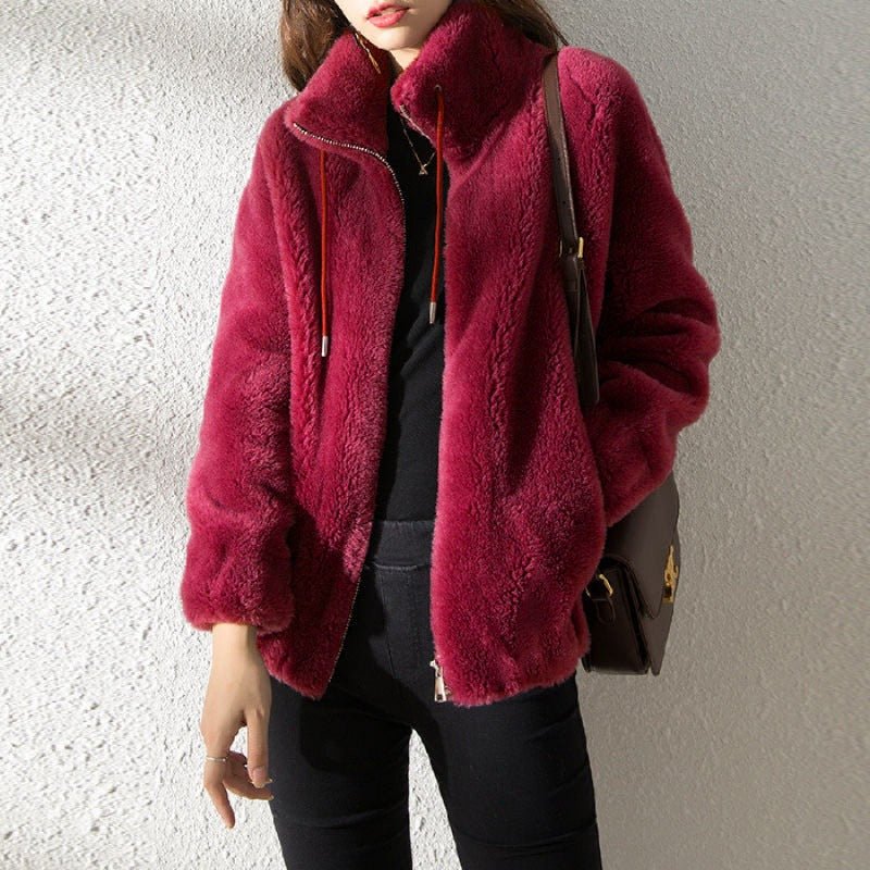 Verónica | Cálida chaqueta de forro polar reversible para mujeres