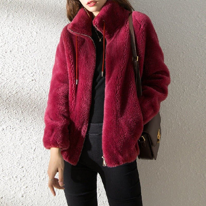 Verónica | Cálida chaqueta de forro polar reversible para mujeres