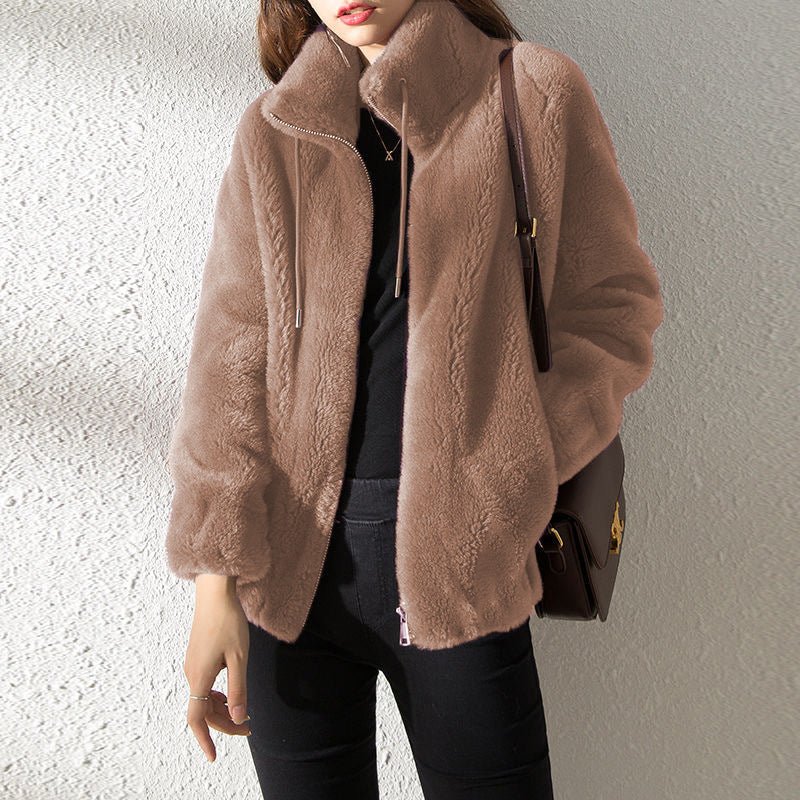 Verónica | Cálida chaqueta de forro polar reversible para mujeres