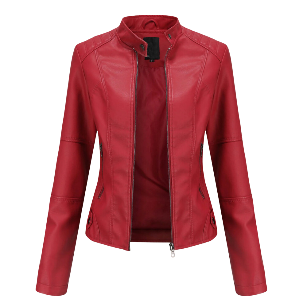 Violeta | Chaqueta de cuero elegante para mujeres