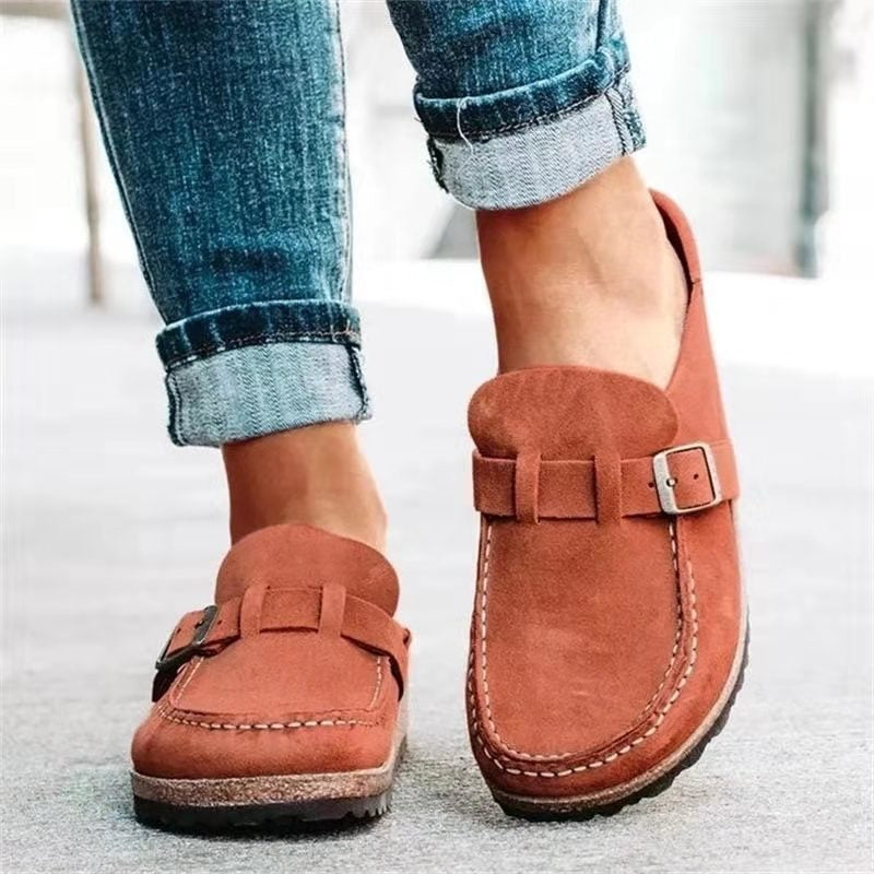 Evi | Zapatillas ortopédicas de madera elegantes
