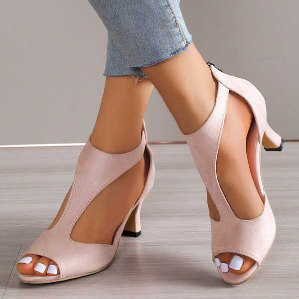 Seyla | Sandalias Ortopédicas de Tacón Cómodas
